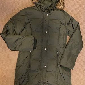 Michael Kors Army Green Puff Jacket